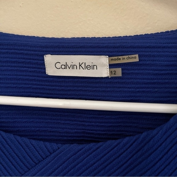 NWT Calvin Klein Sleeveless Body Con Dress - Picture 4 of 6